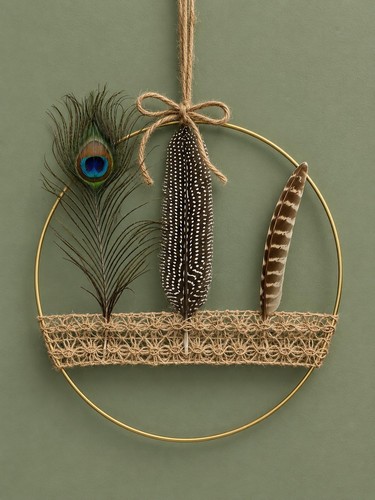 Wreath hanger for front door - hanger,