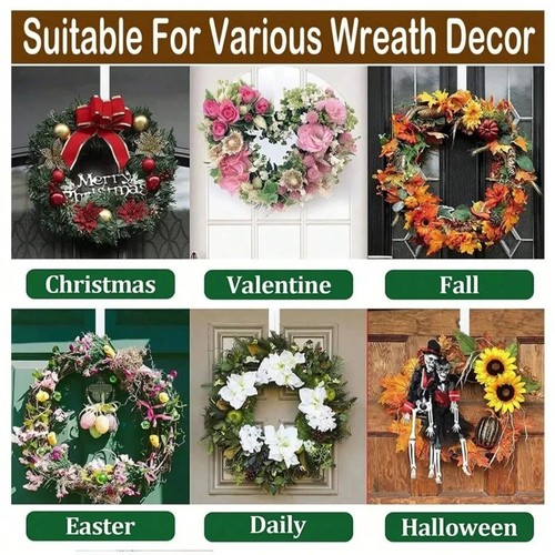 2pcs floral wreath - hanger, over
