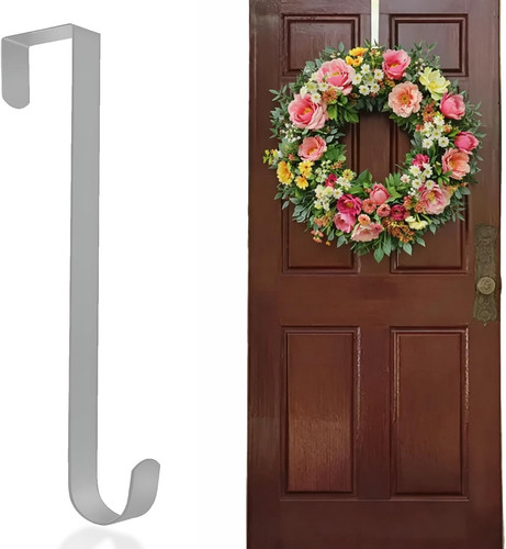 Wreath hanger for front - wreath,