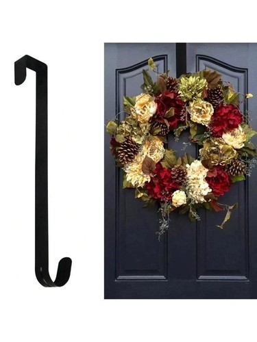 Door wreath hanger - wreath, christmas