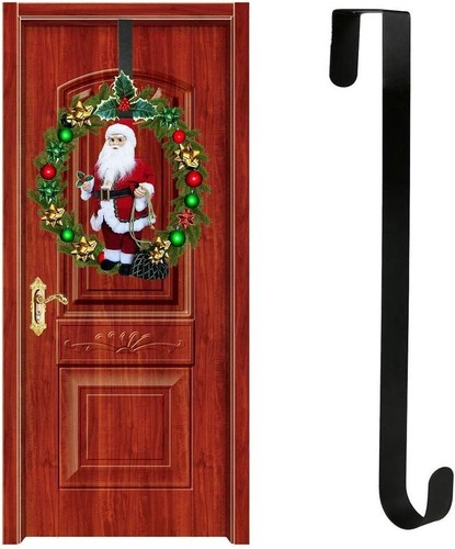 Metal wreath hanger christmas - wreath,