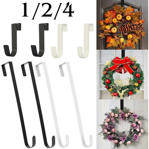 2pcs floral wreath hanger over - 2pcs,
