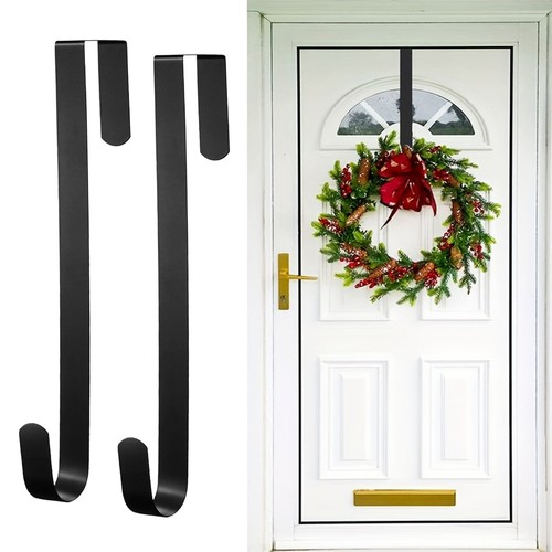 Over door metal wreath - metal, hanger