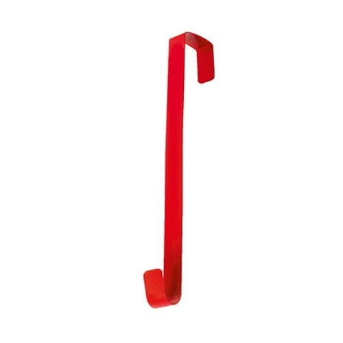 Red metal door - door, hanger