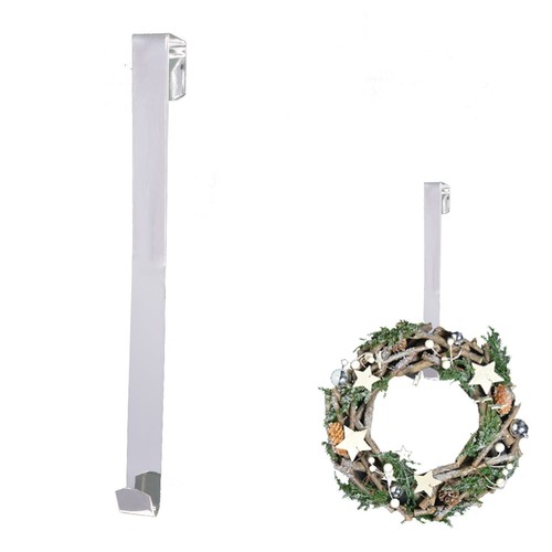 28cm metal wreath hanger plain - wreath,
